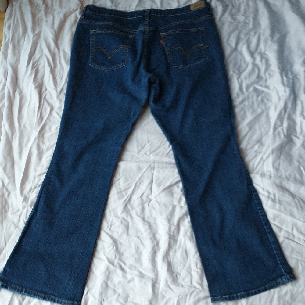 Levi's Blue Flare & Wide Leg Jeans - Picture 5 of 5